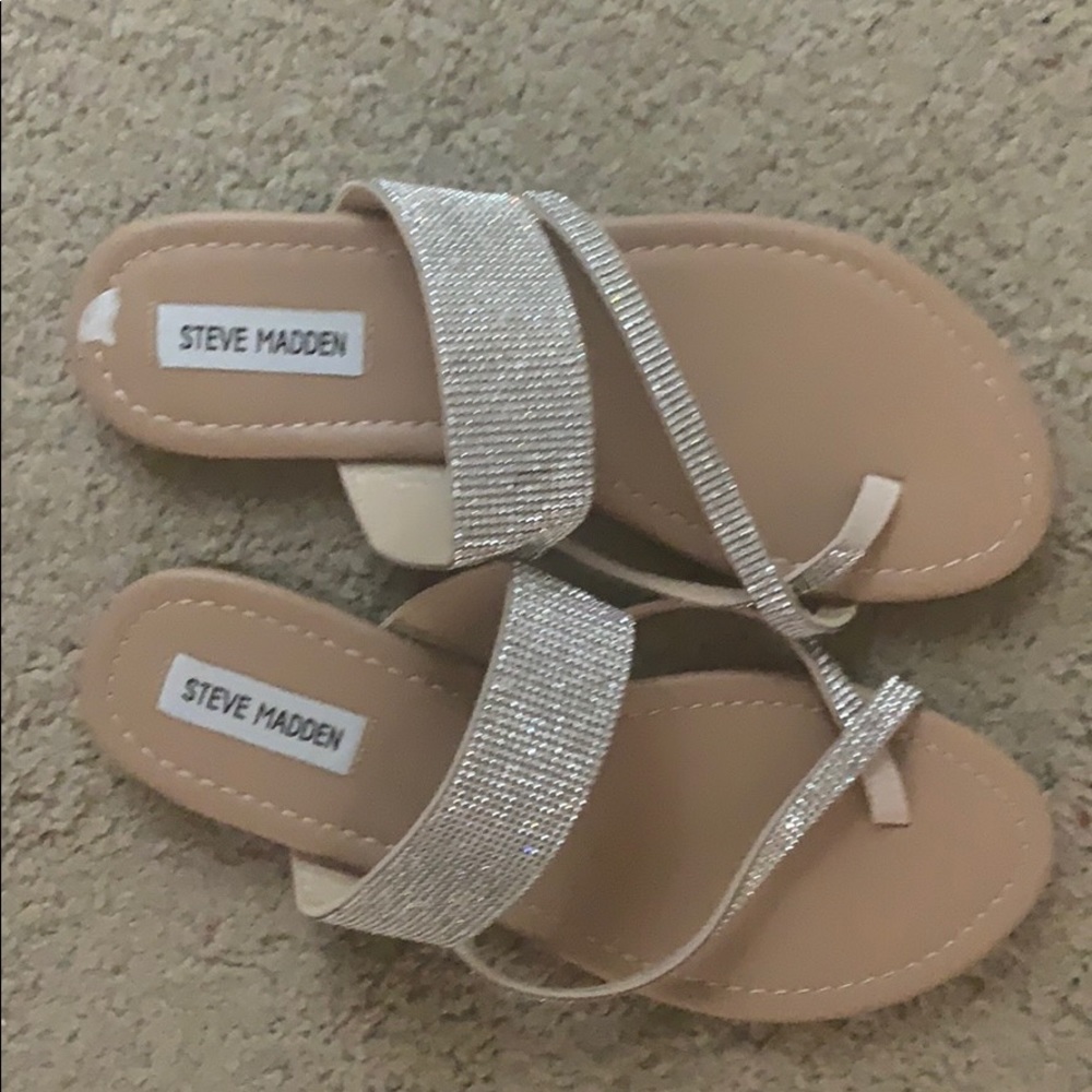 Steve Madden bling sandals